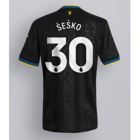 Manchester United Benjamin Sesko #30 Tredje Kläder 2025-26 Kortärmad